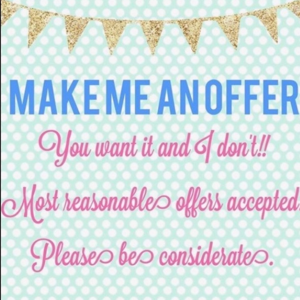 Make me an offer closet clear out !